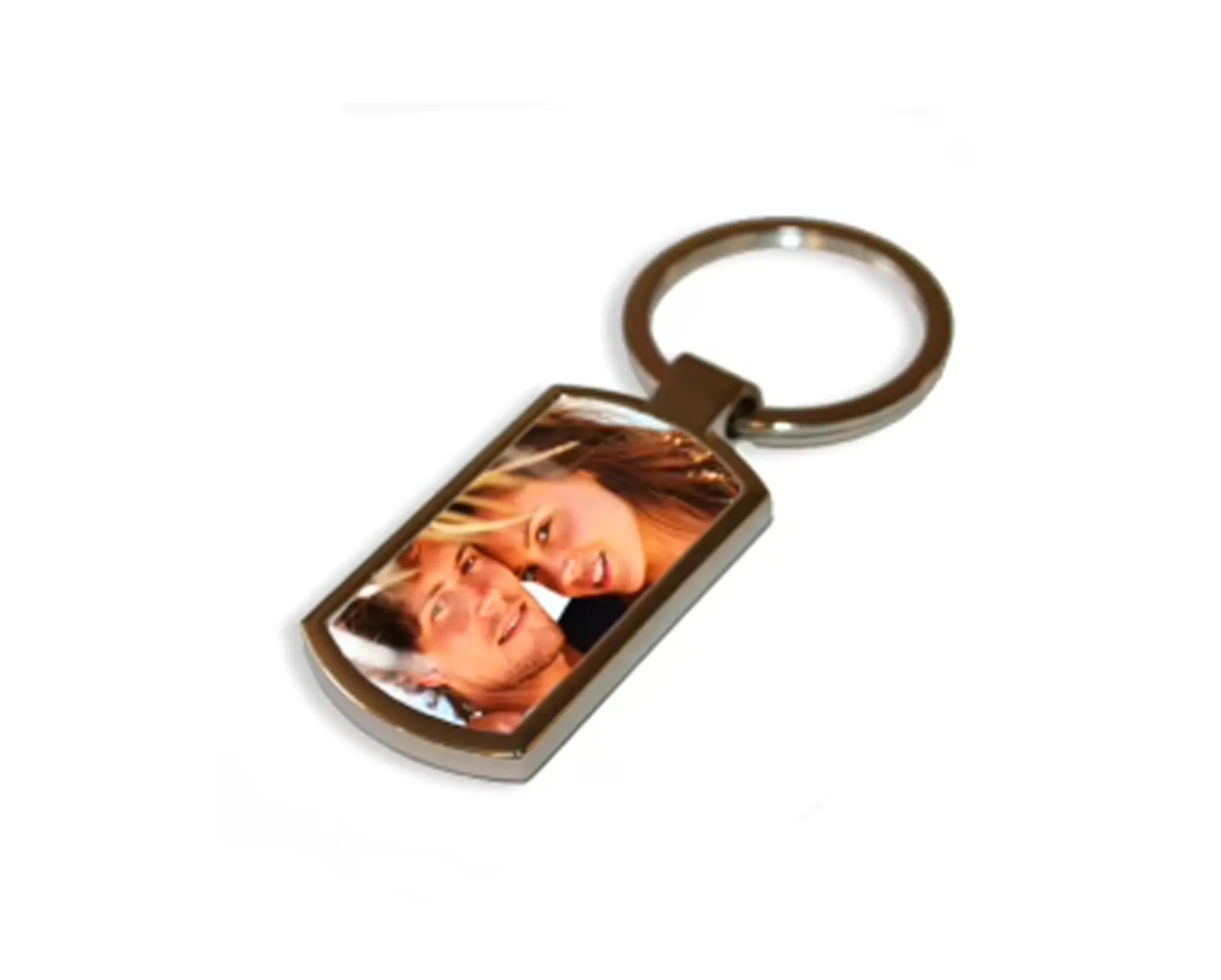 Metal Keyring - Oblong